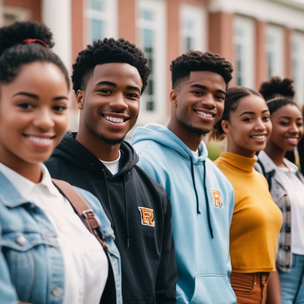 Black students gathered at a welcoming event hosted by the Black Student Union at studentslyfe.com.